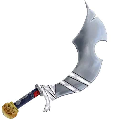 Skypiean Curved Cleaver